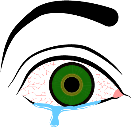 Crying-eye - C.v. Taylor (480x480), Png Download