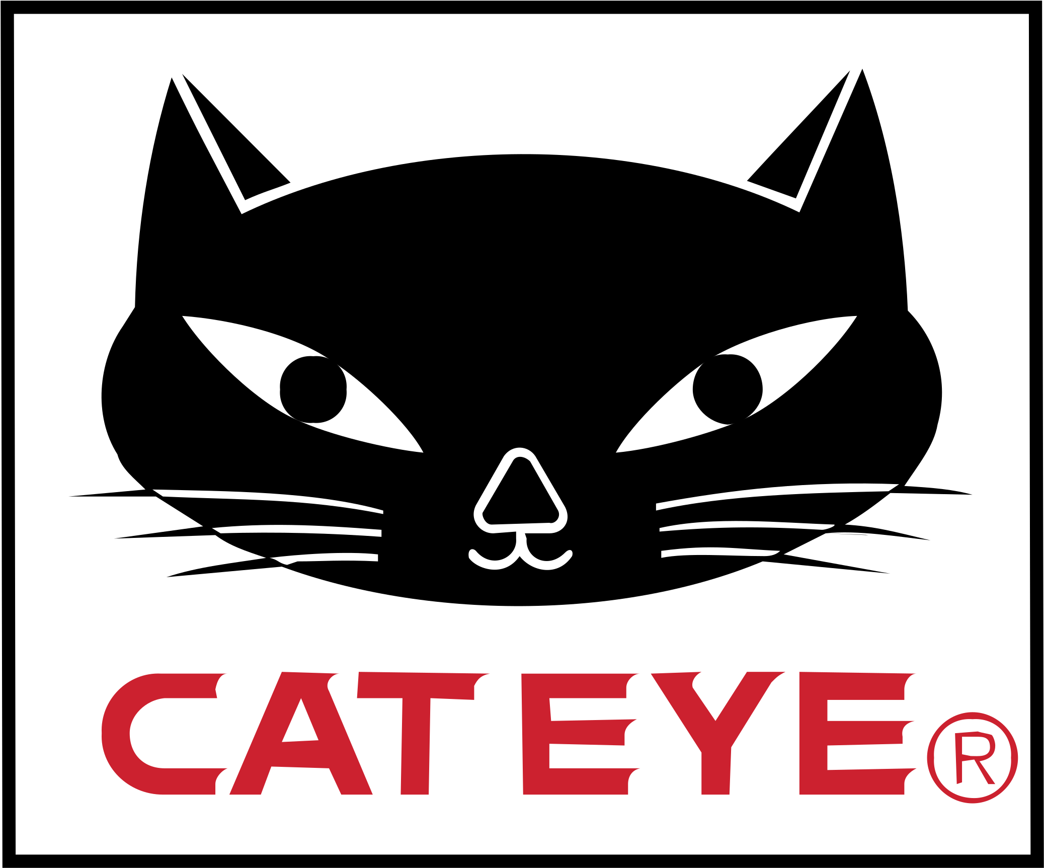 Cat Eye Logo Png Transparent - Cateye Logo (2400x2400), Png Download