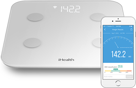 Core Hs6 - Ihealth Core Body Analysis Scale (500x500), Png Download