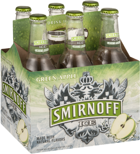 Green Apple Smirnoff Wine Coolers (600x600), Png Download