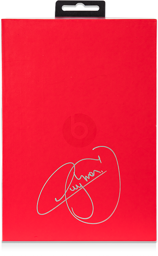 Neymar Jr Signed Beats Solo2 On-ear Headphone Inner - Beats Solo 2 (870x890), Png Download