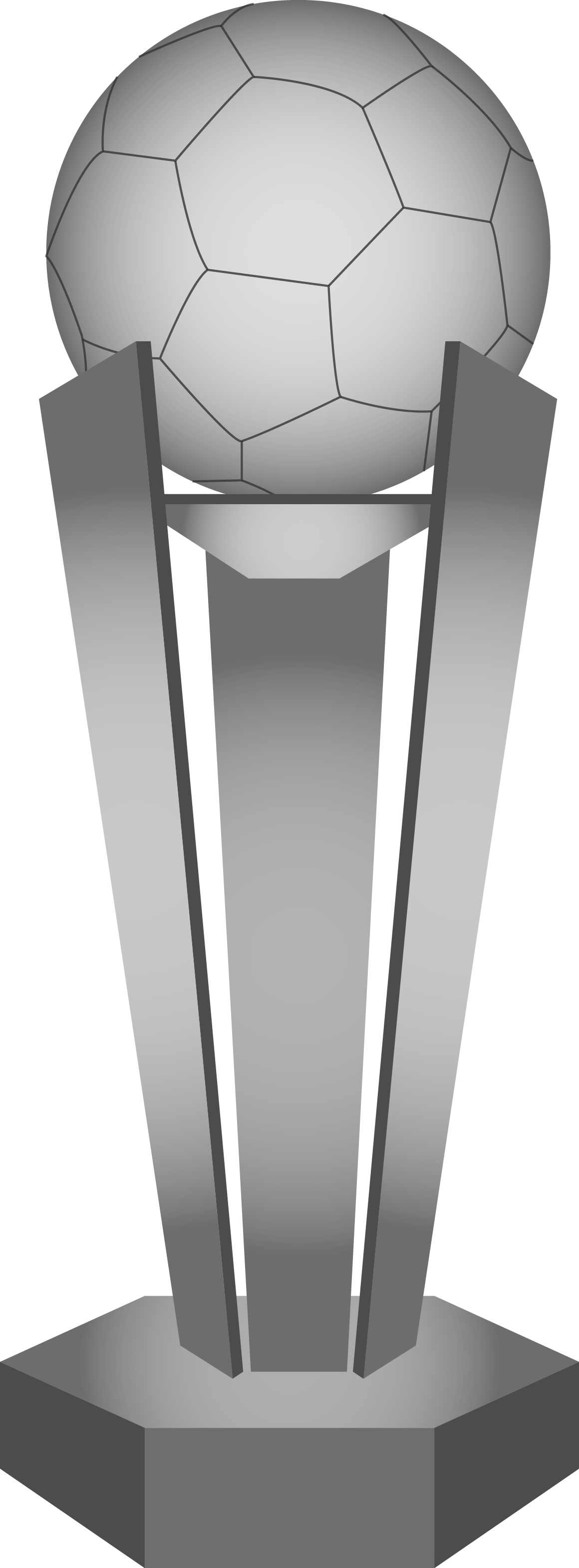 2013 Costa Rican Cup - Trophy (1160x3138), Png Download