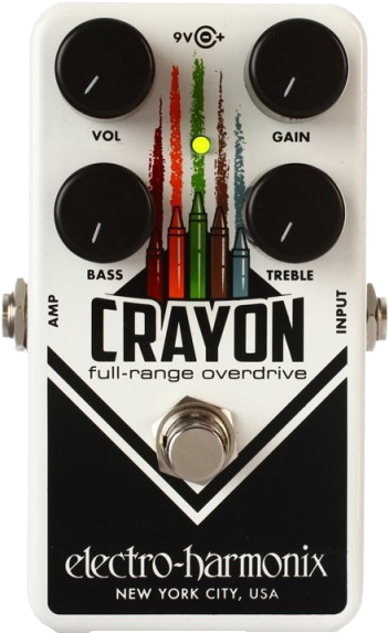 Electro Harmonix Crayon 69 Full Range Overdrive (600x600), Png Download