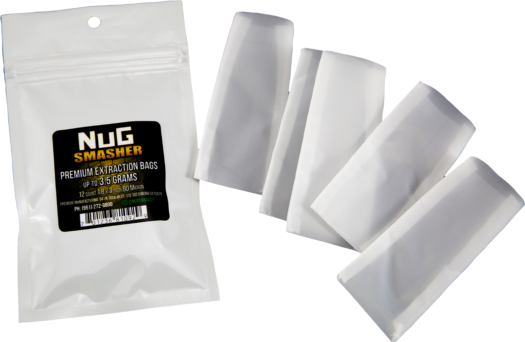 Extraction Bags-14 Gram - Extraction (2000x2000), Png Download