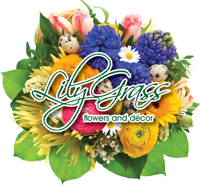 Lilygrass Flowers And Decor (691x643), Png Download