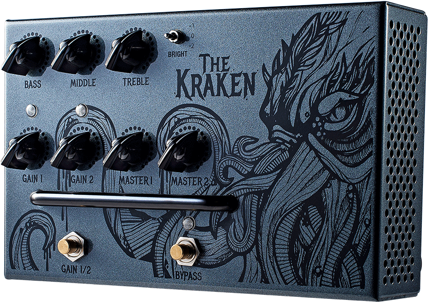 Victory V4 The Kraken Preamp Pedal - Victory Amps Kraken Preamp (1000x1000), Png Download