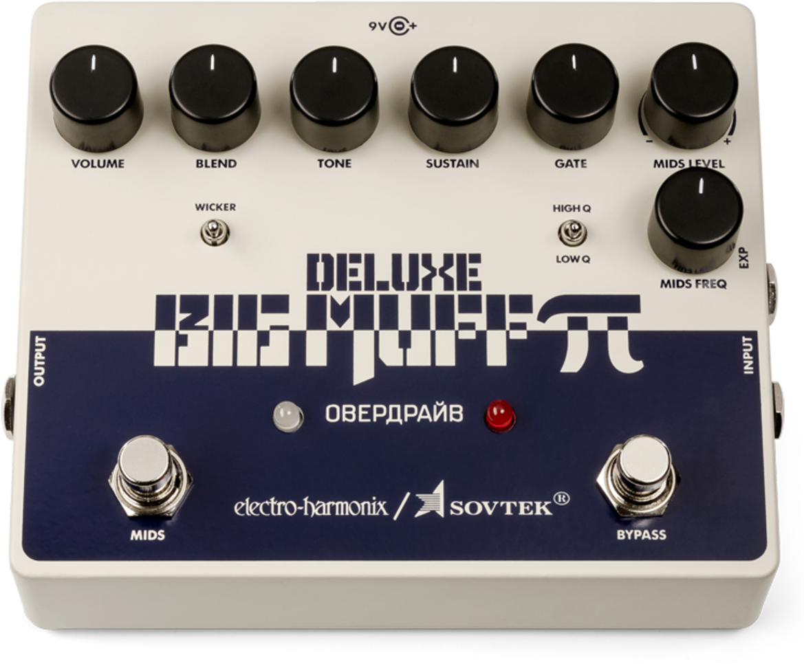 Electro-harmonix Sovtek Deluxe Big Muff Pi - Ehx Sovtek Deluxe Big Muff (1200x1005), Png Download