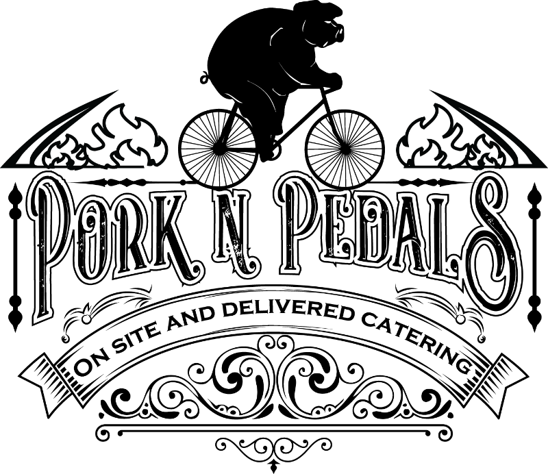 Food By Pork N Pedals - Thank You - Bicycle Round Ornament (800x692), Png Download