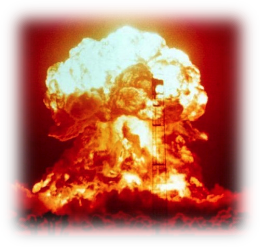 Nuclear Explosion (1044x995), Png Download