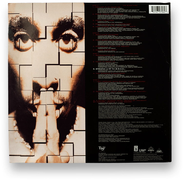 Strictly 4 My N - 2pac Strictly For My Niggaz Vinyl (900x900), Png Download