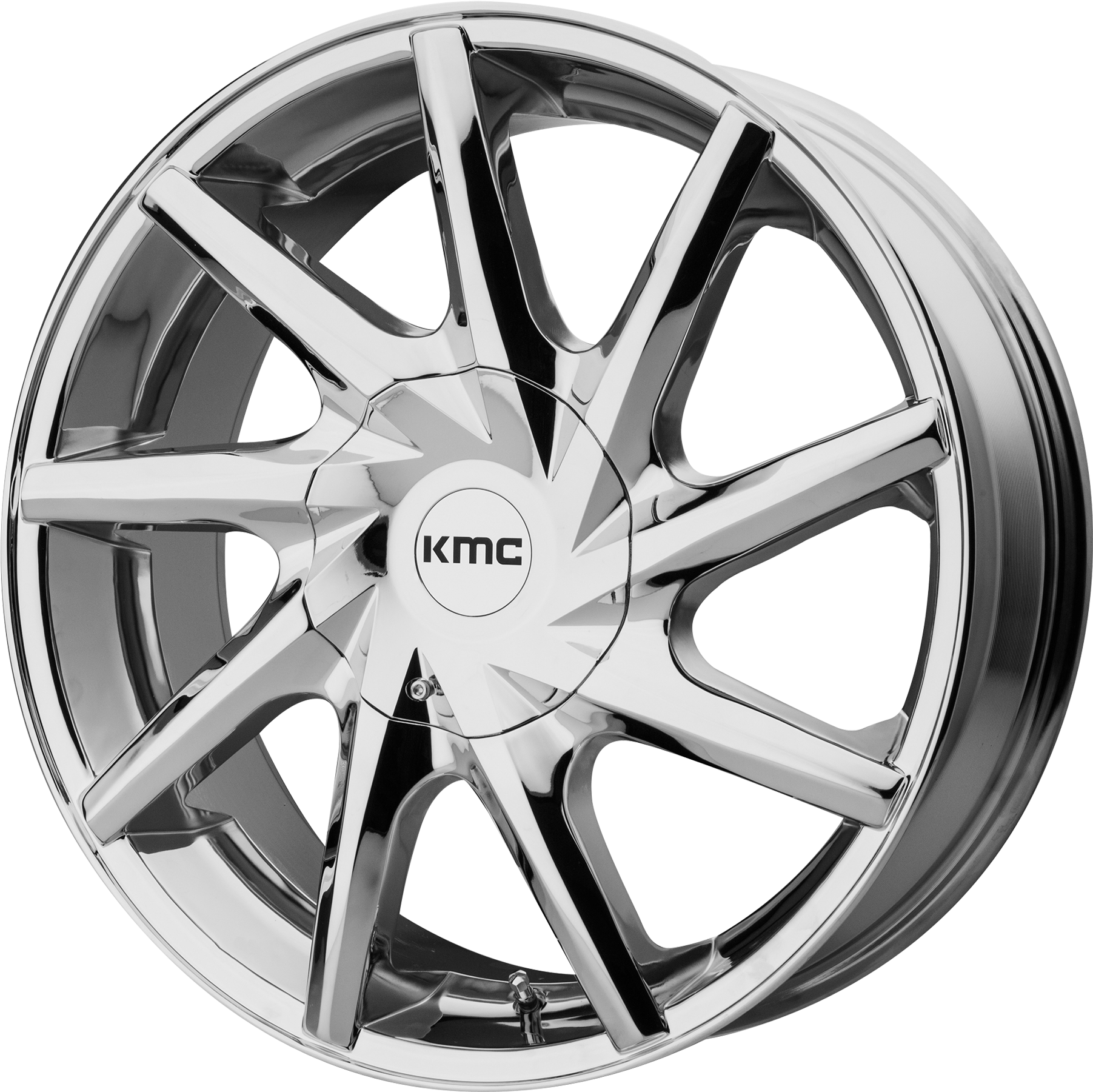 Kmc Burst Chrome Plated (2000x2000), Png Download