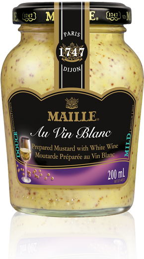 Maille Rich Country Dijon Mustard (600x580), Png Download
