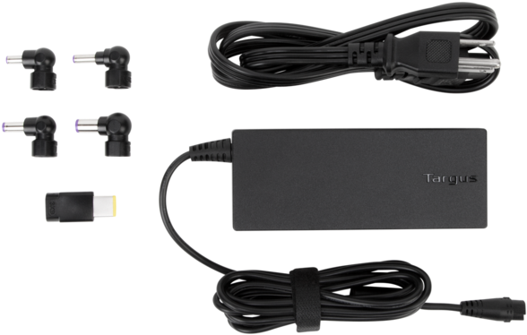 90w Ac Universal Laptop Charger - Targus Universal Laptop Charger (600x600), Png Download
