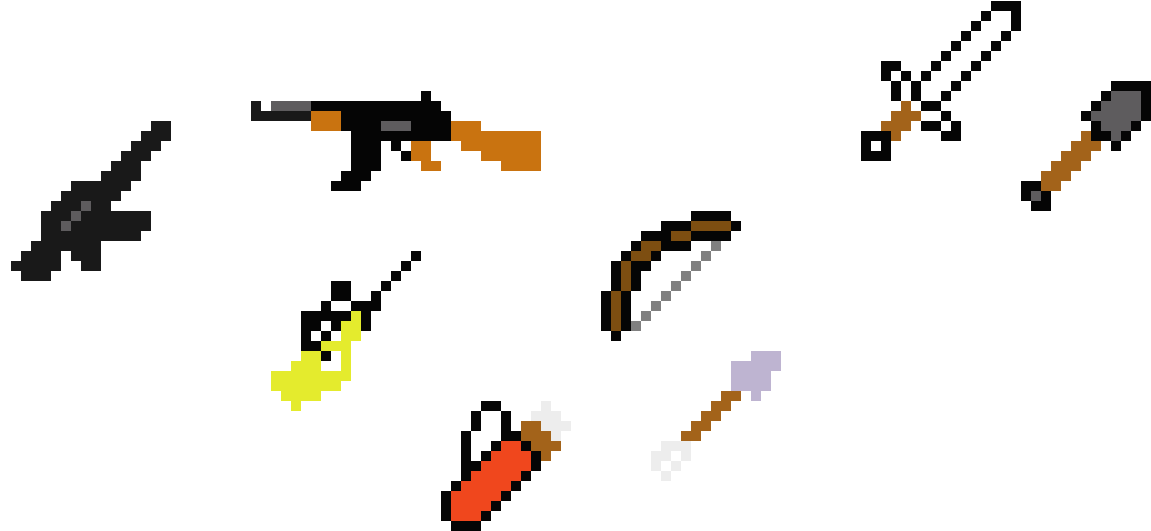 Call Of Mine Duty Zombies Origins - Usa Decals4you | Popular Game Wall Stickers Sword Decals (1370x560), Png Download