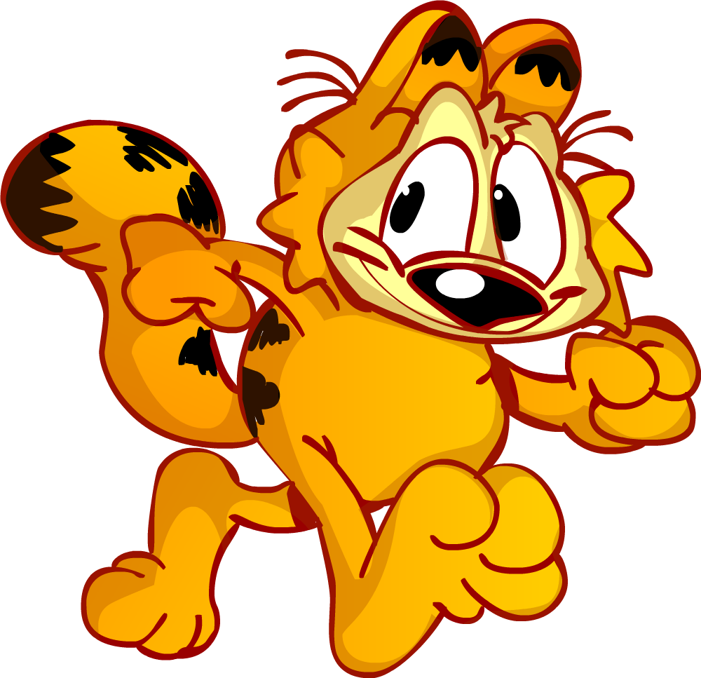 Flygonfield - Flygon - Garfield (1000x967), Png Download