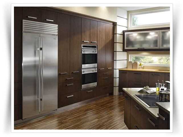 Sub-zero Appliances, There Are Many Times That We Simply - Side By Side Fridge Built (646x500), Png Download