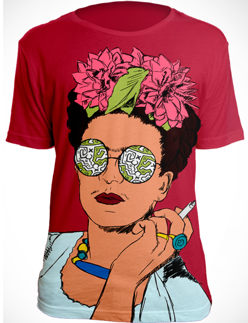 Frida Kahlo Png - Portable Network Graphics (500x652), Png Download