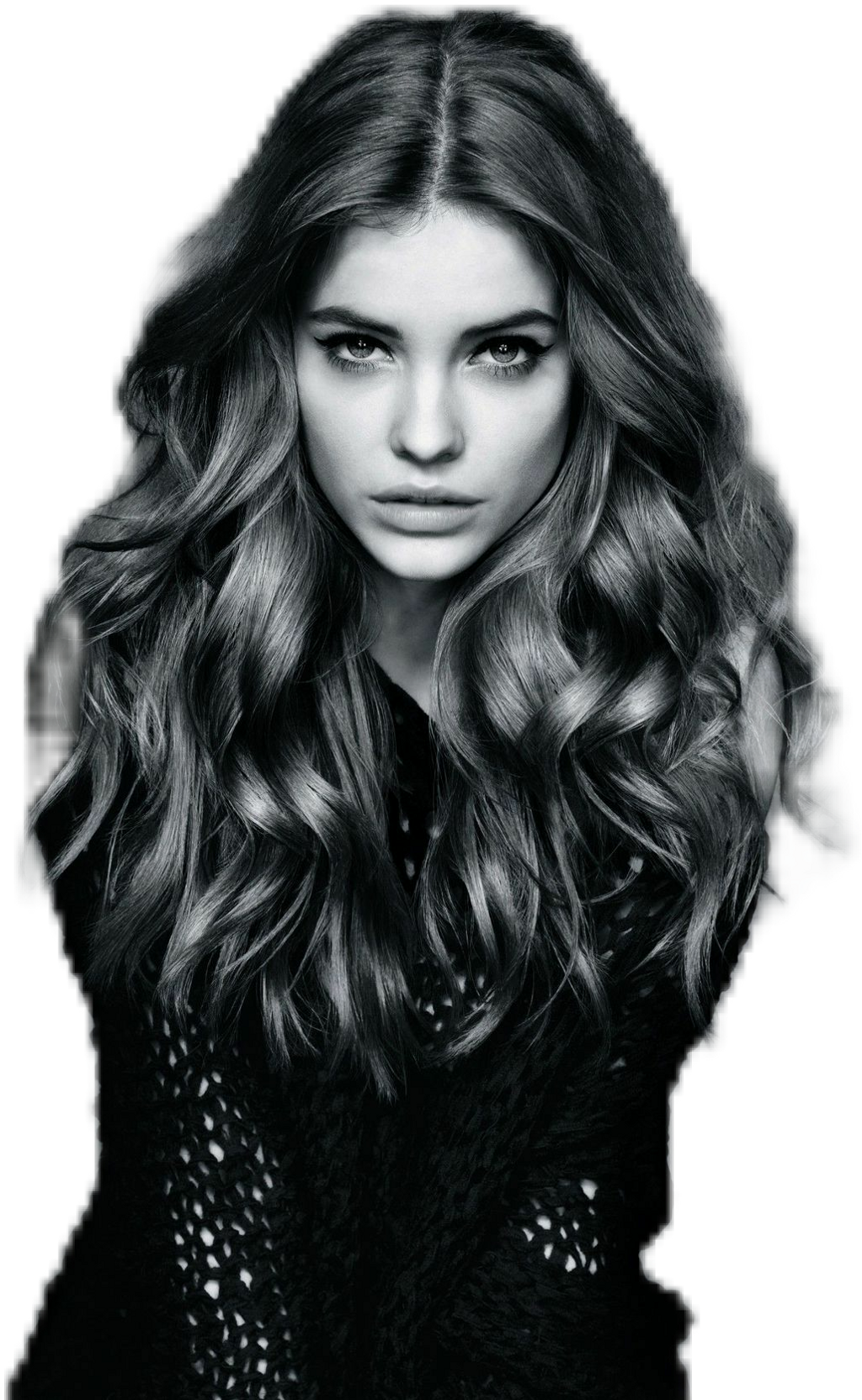 Reportar Abuso - Barbara Palvin Wavy Hair (1024x1664), Png Download