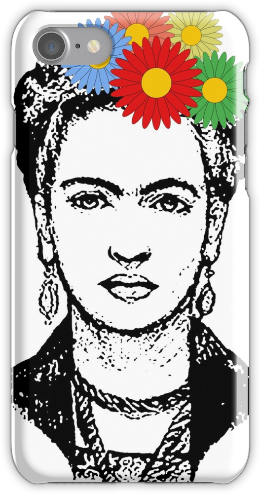 Frida Kahlo Iphone 7 Snap Case - Mobile Phone Case (750x1000), Png Download