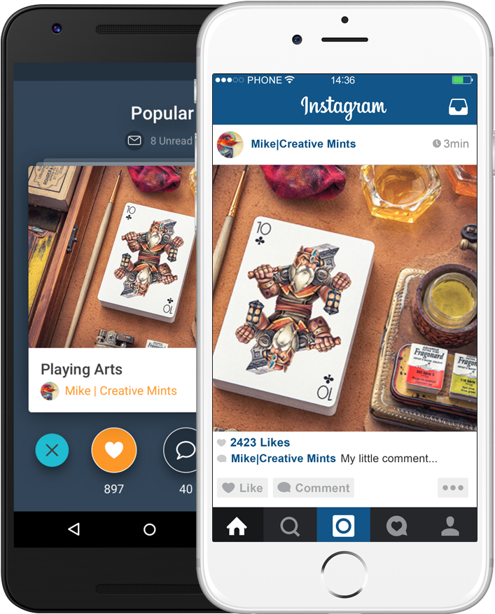 Grow Followers Get More Likes - Iphone (800x986), Png Download