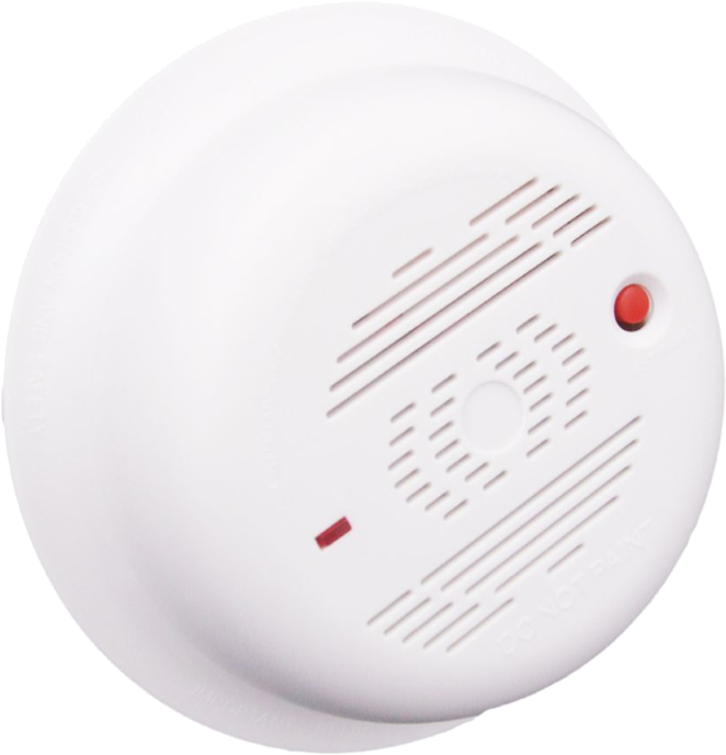 Yg-11 Wireless Smoke Detector Zeus Private Security - Circle (800x850), Png Download