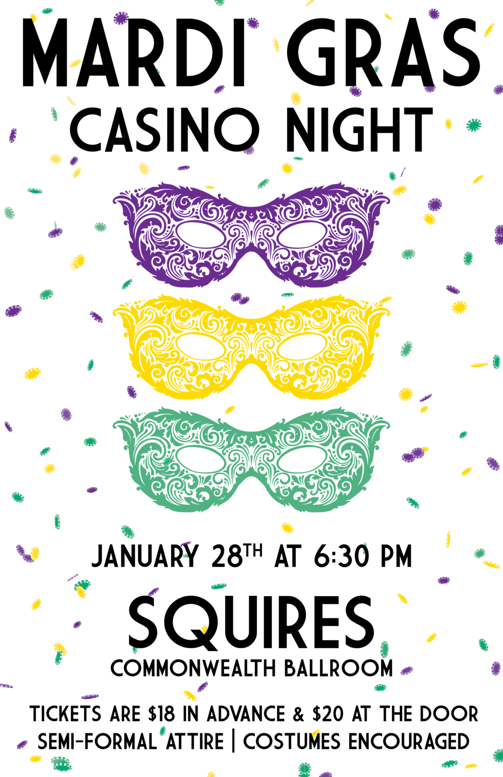 Mardi Gras Poster (1000x1545), Png Download