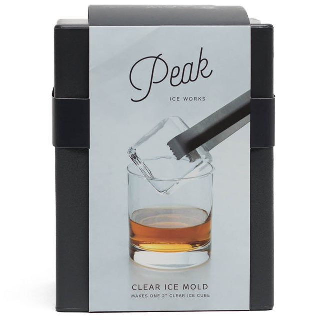 Peak Clear Ice Mold - W&p Design Peak Ice Works Clear Ice Cube Mold , (1024x1280), Png Download