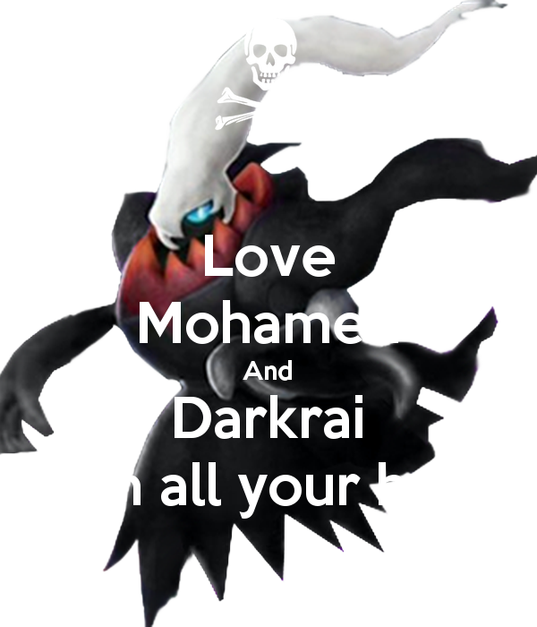 Love Mohamed And Darkrai With All Your Heart - Pokkén Tournament (600x700), Png Download