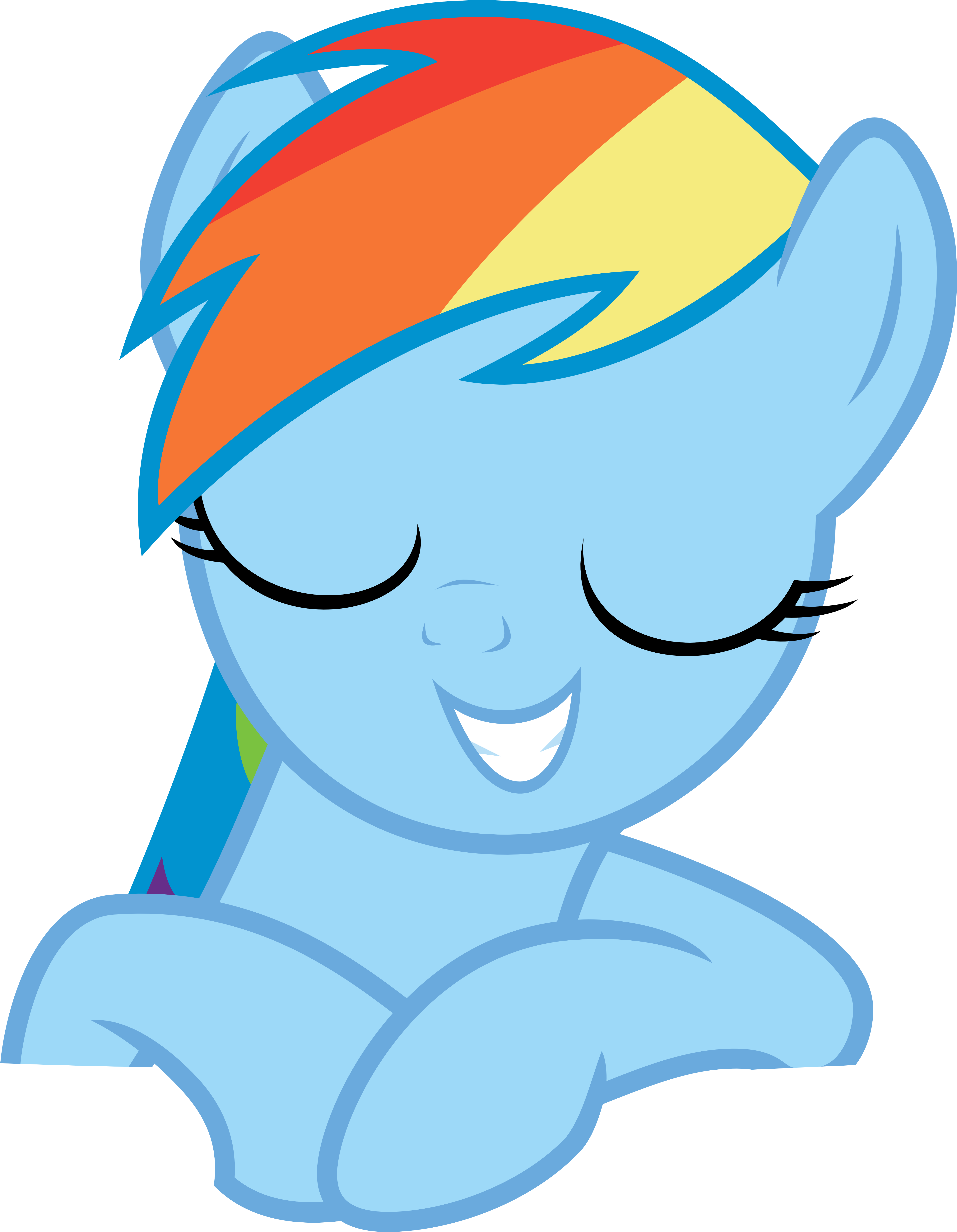 , 139566908720 ) - Rainbow Dash (5000x6425), Png Download
