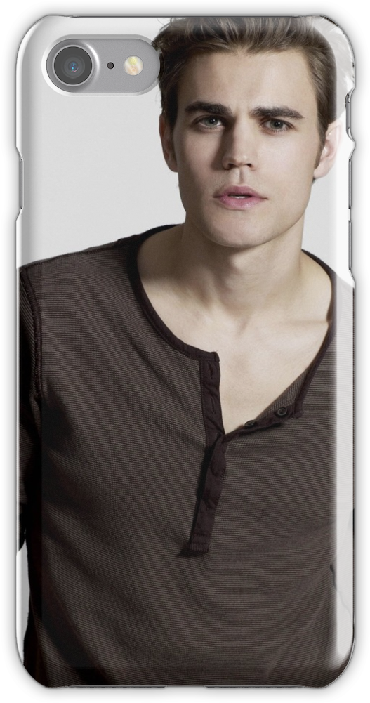 Paul Wesley Stefan Salvatore Iphone 7 Snap Case - Paul Wesley Stefan Salvatore (750x1000), Png Download