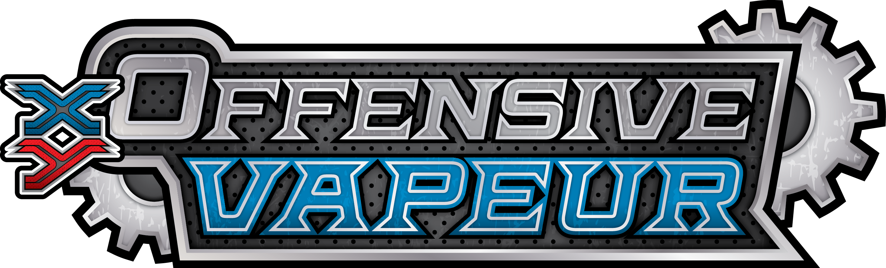 Xy11 Logo Fr Cmyk - Pokemon Offensive Vapeur (2934x889), Png Download
