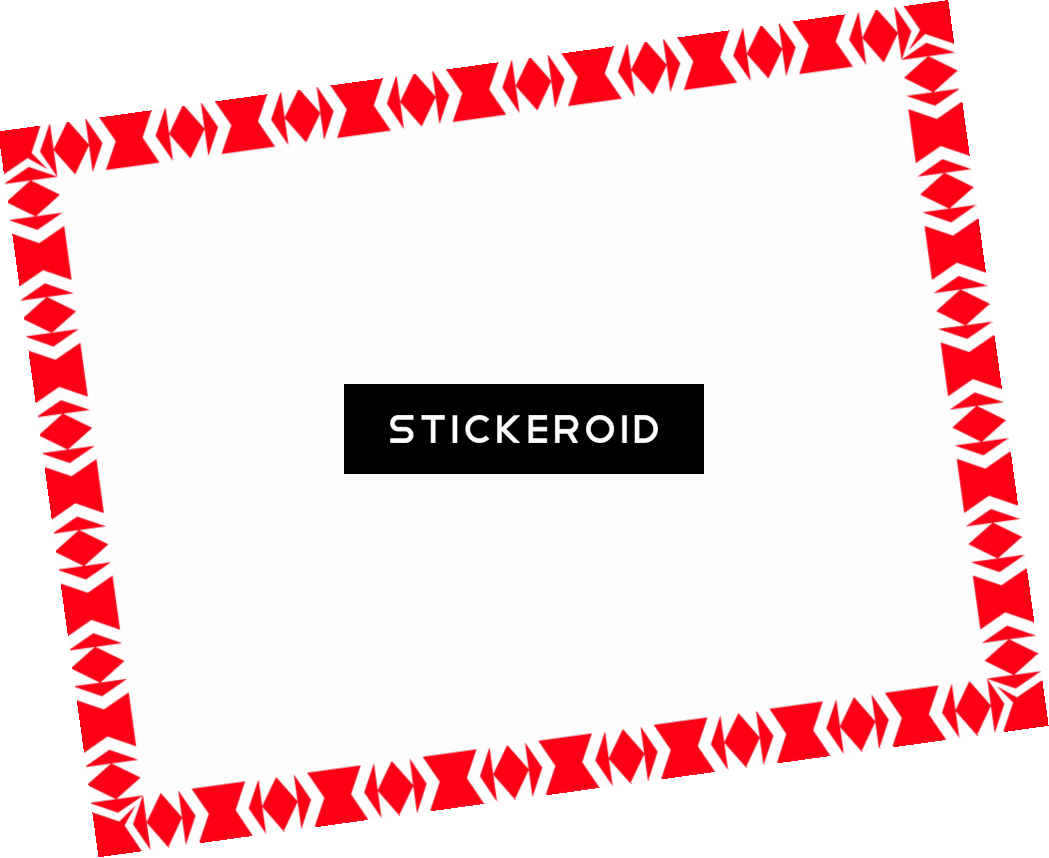 Red Border Frame Frames - Graphics (1049x858), Png Download