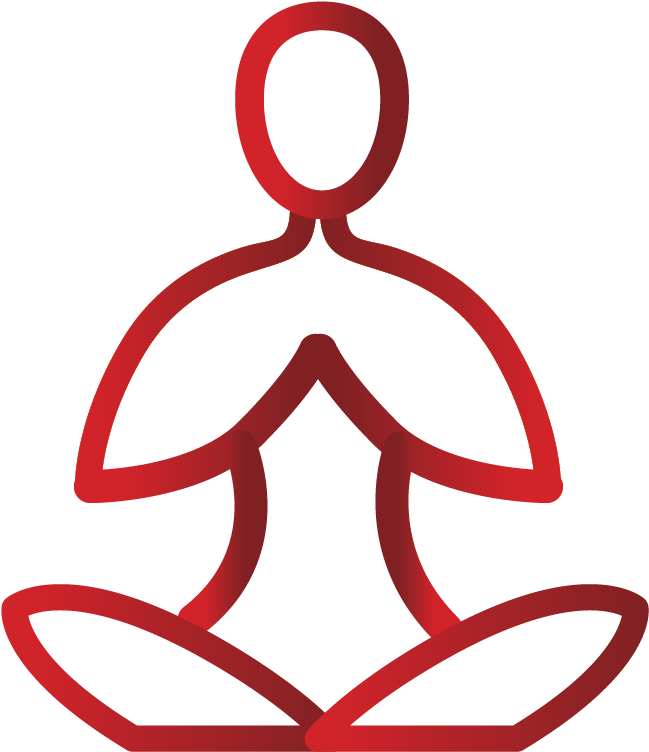 You Can Rest Easy Knowing Your Loved One Is In Good - Yoga Line Icon Png (900x900), Png Download