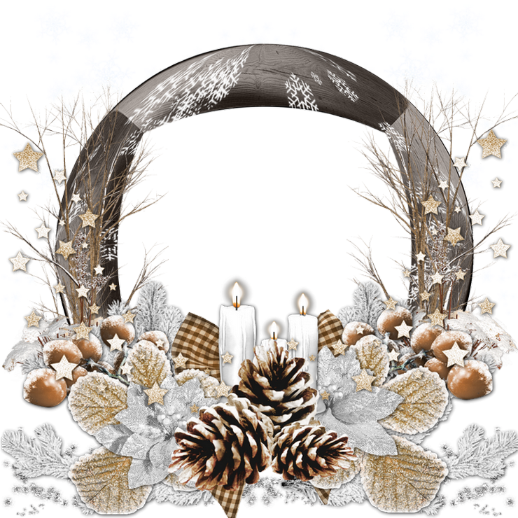 Wreath (740x740), Png Download