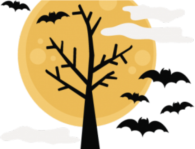 Halloween Clipart Clipart Halloween Tree - Transparent Background Halloween Clipart Png (640x480), Png Download