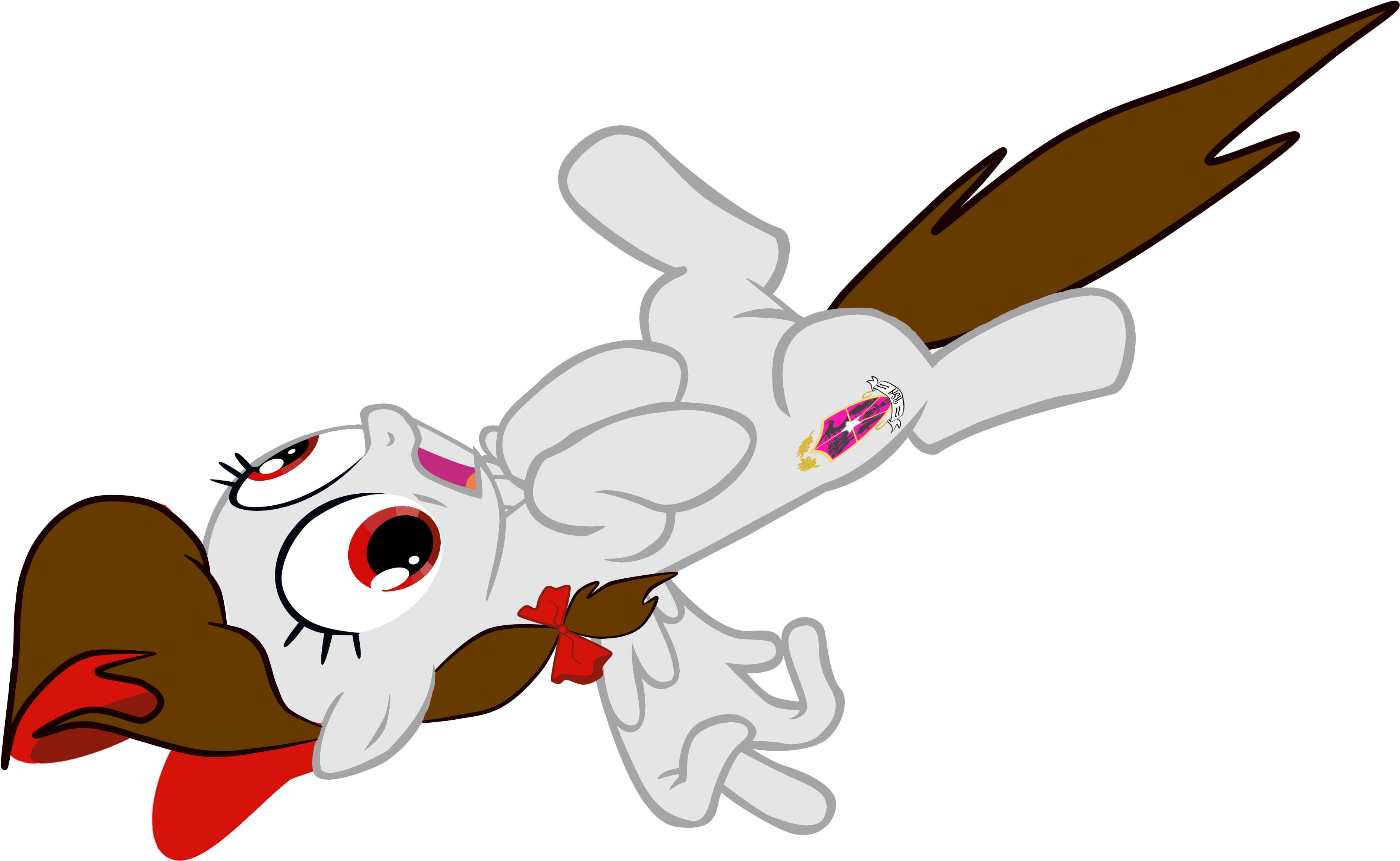 #1277807 - Artist - Rsa - Fim, Bow, Mexican, Oc, Oc - Cartoon (4000x2353), Png Download