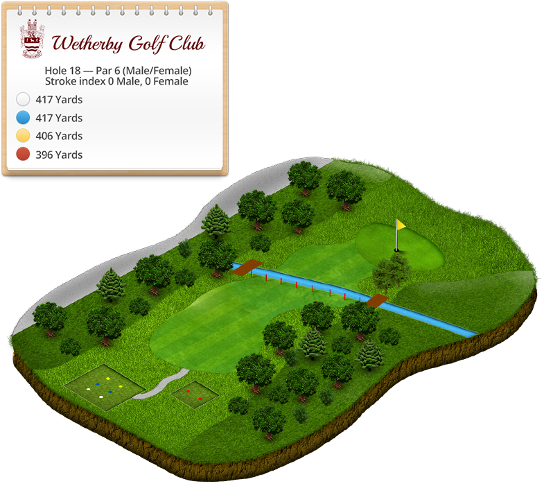 Hole18 (785x701), Png Download