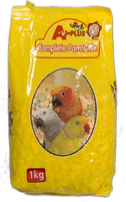 Avi Plus Complete Parrot Mix 1kg - Parrot (650x650), Png Download