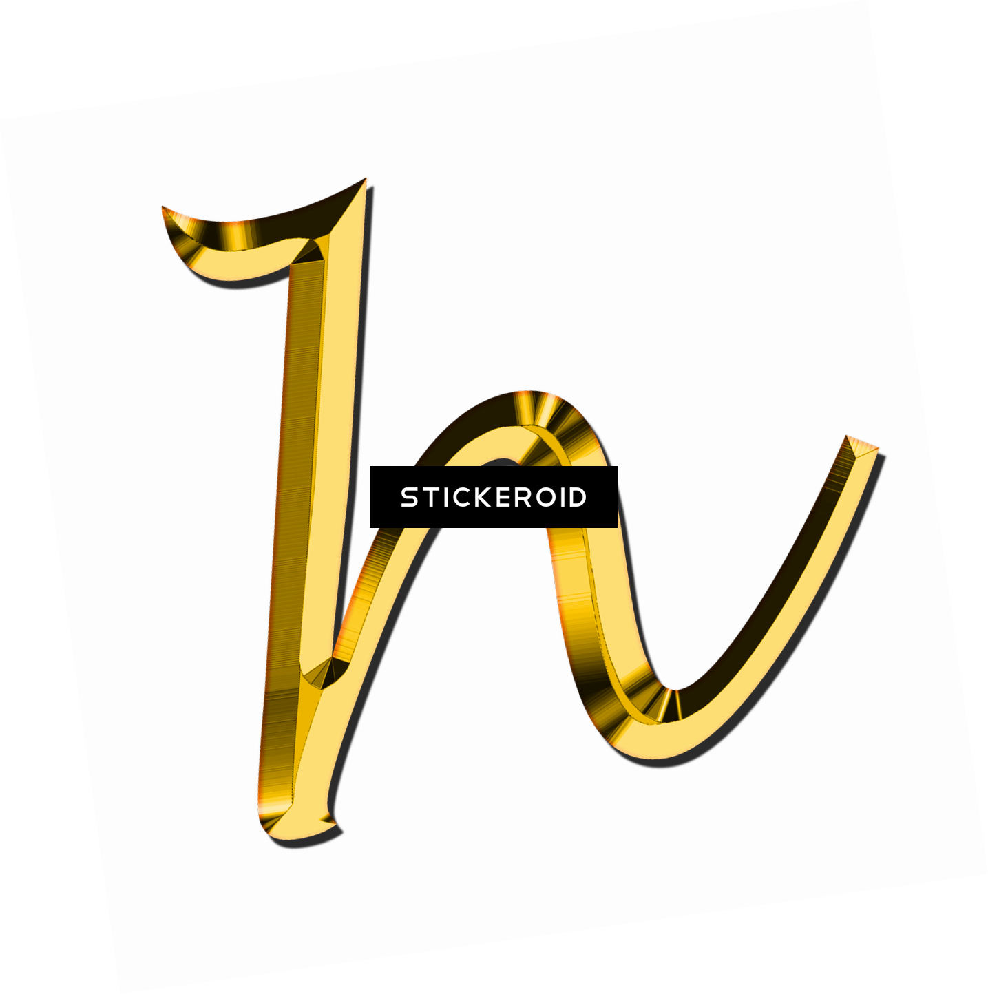 H - Letter (1435x1444), Png Download