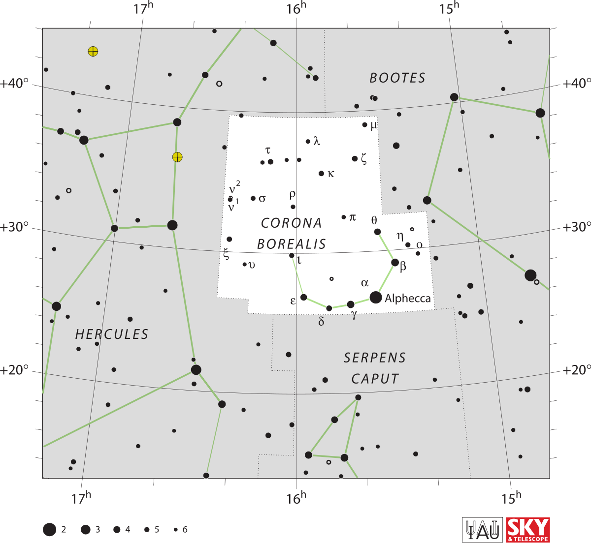 Corona Borealis Constellation Region (1200x1104), Png Download