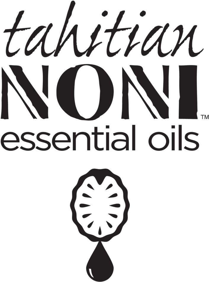 Logos Essential Oil Stacked Logo Black - Tahitian Noni (1000x1000), Png Download
