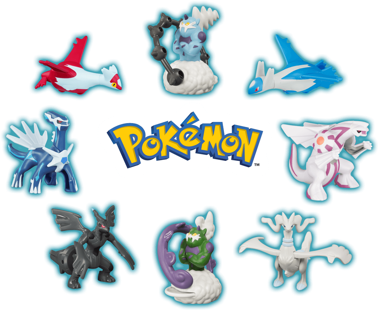 Is This The Weirdest Selection Of Pokemon For A Kids - Mcdonald's Legendary Pokemon Toys (1360x1025), Png Download