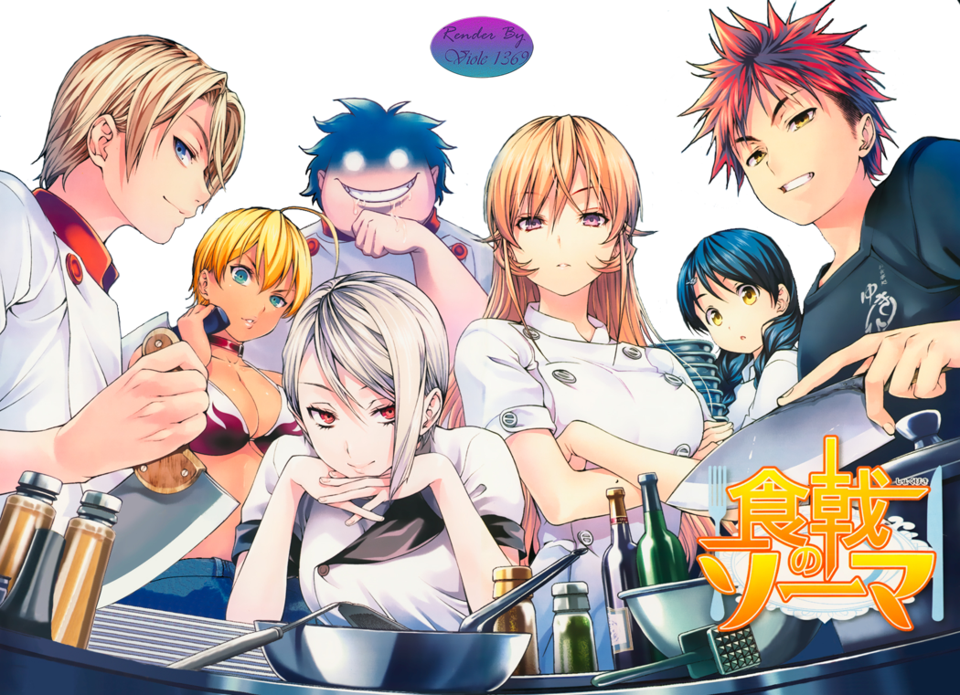 Shokugeki No Soma Season 2 (1050x761), Png Download