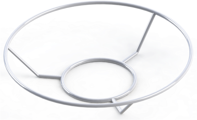 Order This Chimney Lampshade Ring In Any Configuration (640x640), Png Download