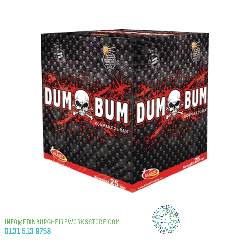 Dum Bum By Klasek Fireworks - Dum Bum 25 Shot (1000x1000), Png Download
