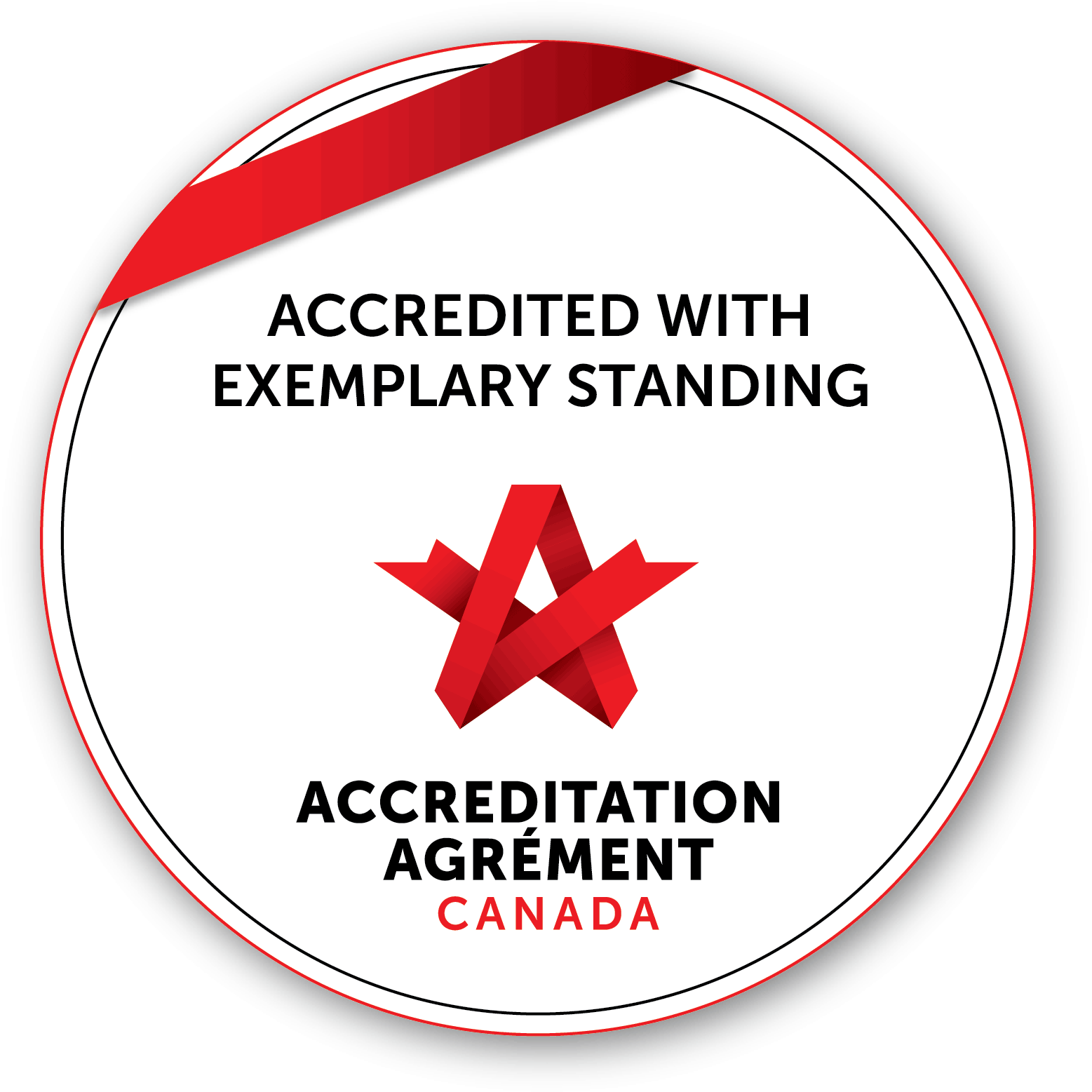 Accredited With Exemplary Standing (1602x1631), Png Download