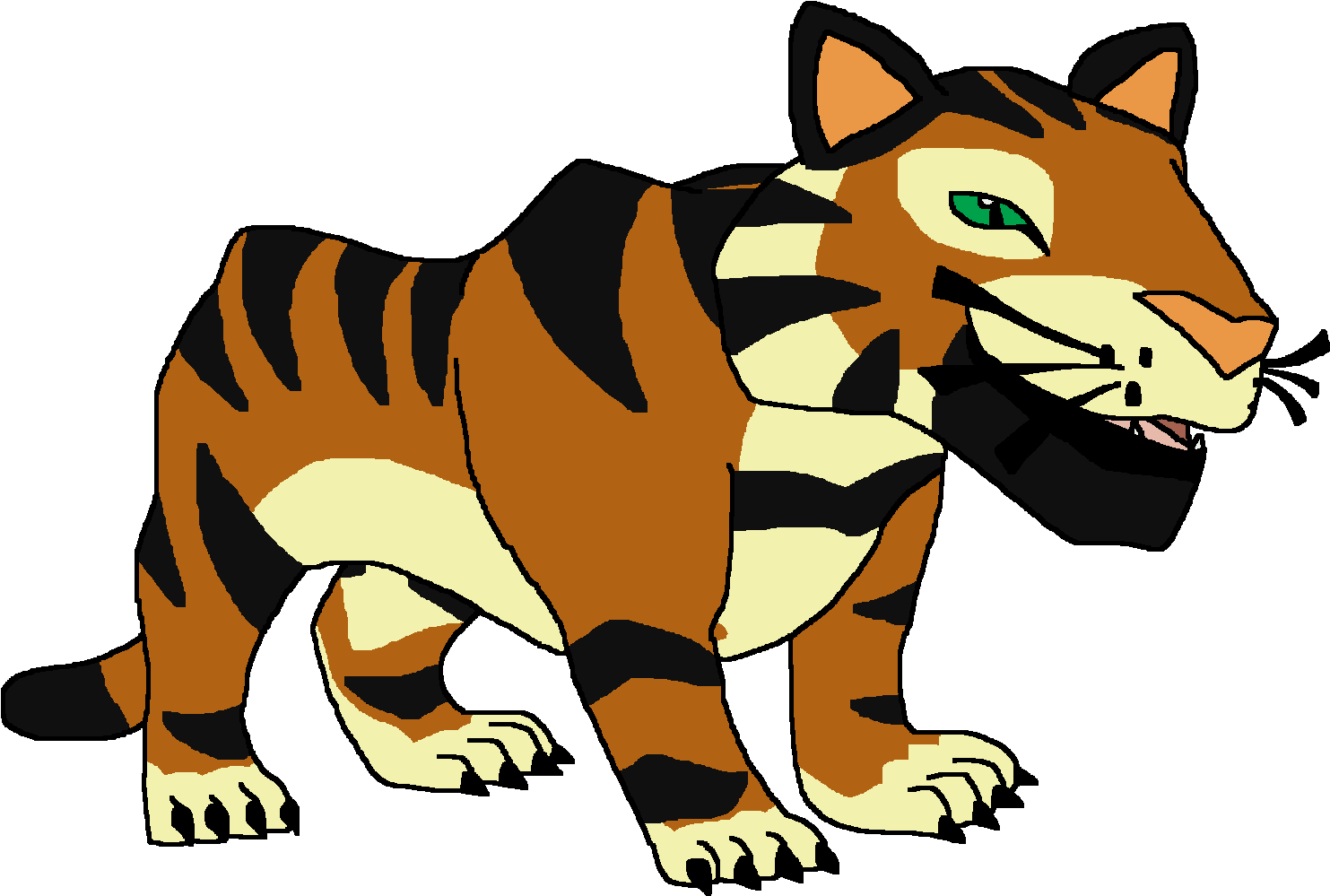 Siberian Tiger - Tiger (1518x1020), Png Download