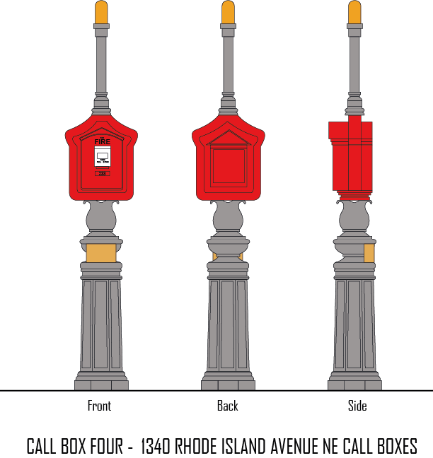 Fire Call Box 4 03 29 2017 (picture) (612x648), Png Download