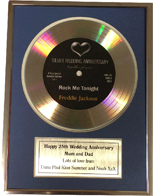 Silver Wedding Anniversary - Label (650x650), Png Download