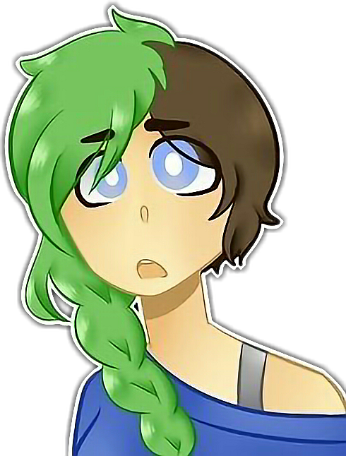 Report Abuse - Jacksepticeye Girl (490x646), Png Download